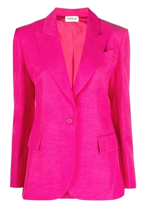 P.A.R.O.S.H. single-breasted blazer - Pink
