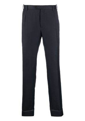 Brioni high-waisted tailored trousers - Blue