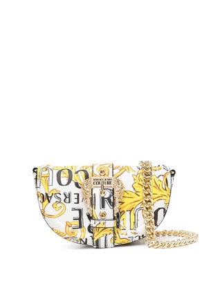 Versace Jeans Couture 'Logo Couture' print crossbody bag - White