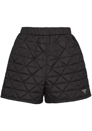 Prada Re-Nylon quilted shorts - Black