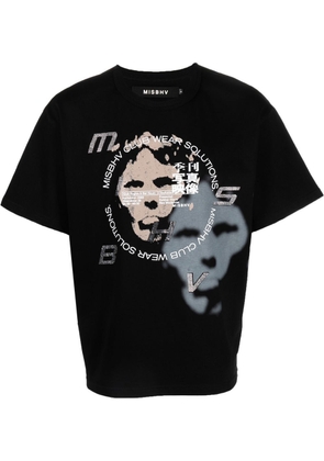 MISBHV Soundsystem graphic-print T-shirt - Black