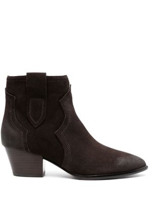 Ash Houston 55mm suede boots - Brown