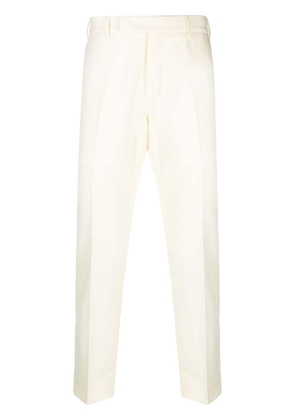 PT Torino tapered-leg tailored trousers - White