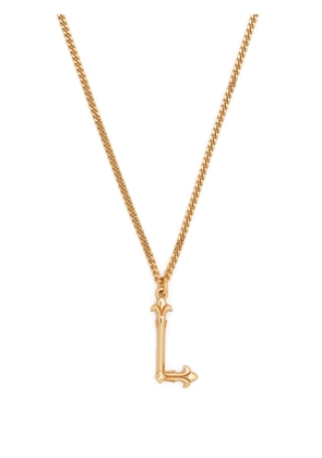 Emanuele Bicocchi L Alphabet Pendant necklace - Gold