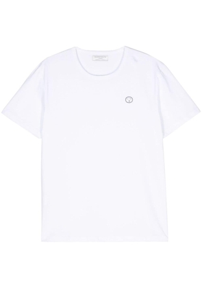 Société Anonyme logo-patch cotton T-shirt - White