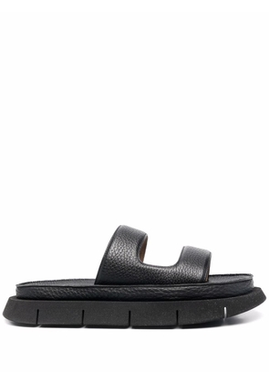 Marsèll slip-on leather sandals - Black