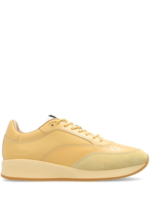 Jacquemus panelled lace-up sneakers - Yellow