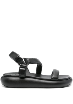 Ash Vanessa 50mm leather sandals - Black