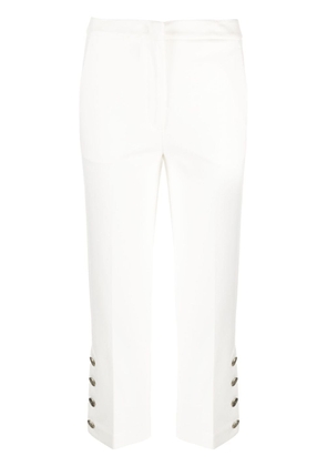 TWINSET slim-fit tailored trousers - White