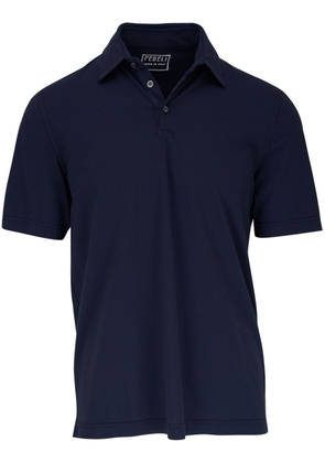 Fedeli Alby jersey polo shirt - Blue