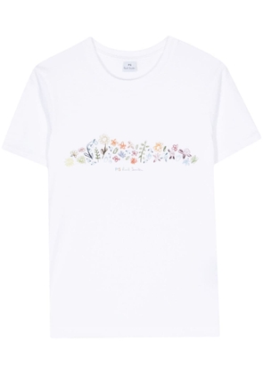 PS Paul Smith illustration-style print T-shirt - White