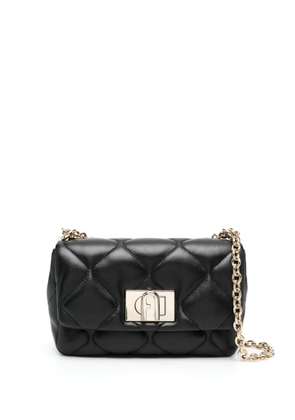 Furla 1927 quilted leather crossbody bag - Black
