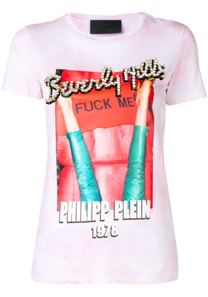 Philipp Plein printed T-shirt - Pink