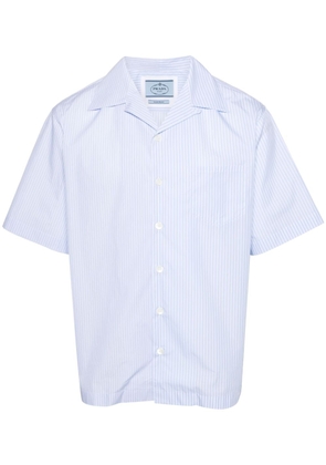 Prada striped cotton shirt - Blue