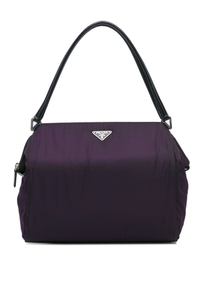 Prada Pre-Owned 2000-2013 Tessuto shoulder bag - Purple