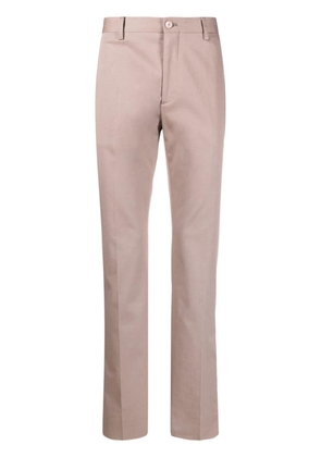 ETRO straight-leg stretch-cotton trousers - Pink