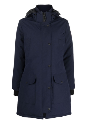 Canada Goose zip-up padded down coat - Blue