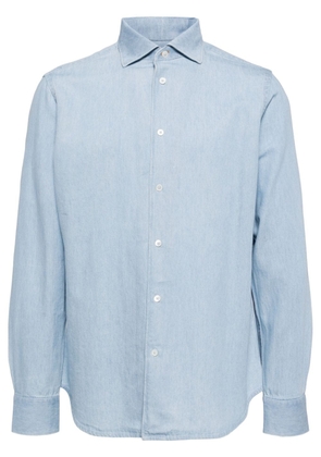 Paul Smith button-up denim shirt - Blue