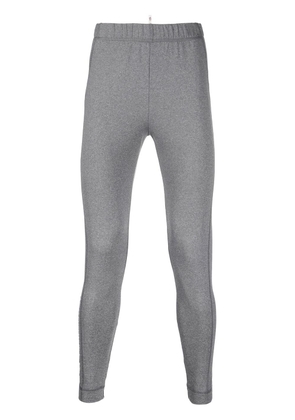 Moncler Grenoble logo-print skinny trousers - Grey