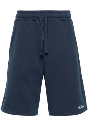 MC2 Saint Barth Randle cotton track shorts - Blue