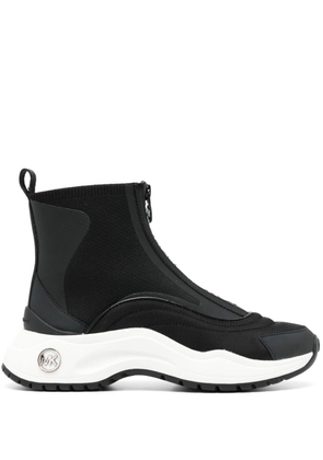 Michael Kors Dara zip-up sneaker boots - Black