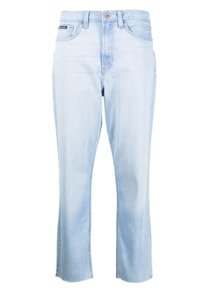 DKNY Broome cropped denim jeans - Blue