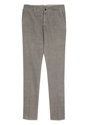 Incotex tapered-leg trousers - Grey