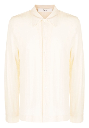 Séfr Ripley organic-cotton shirt - Neutrals