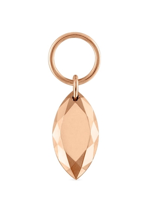 Maria Tash Faceted Gold Marquise Charm (6.5Mm)