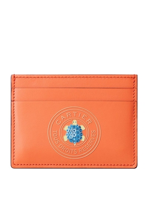Cartier Leather Characters Card Holder