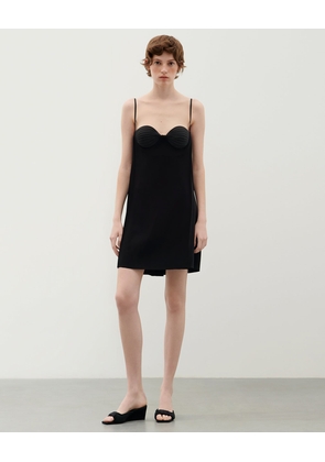 Bevza Seashell Mini Dress Black