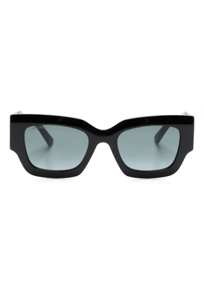 Jimmy Choo Eyewear NENA rectangle-frame sunglasses - Black