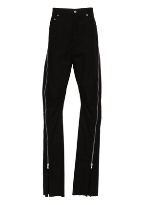 Rick Owens Bolan Banana high-waist slim trousers - Black