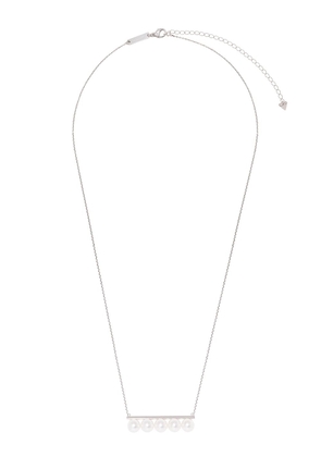 TASAKI 18kt white gold Balance signature necklace - Silver