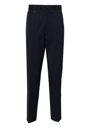 BOSS mid-rise tailored trousers - Blue
