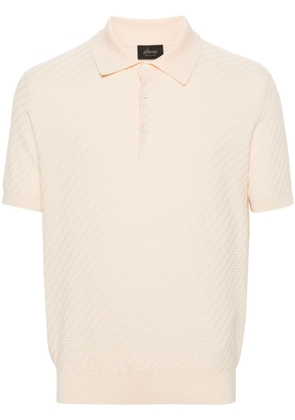 Brioni short-sleeve polo shirt - Neutrals