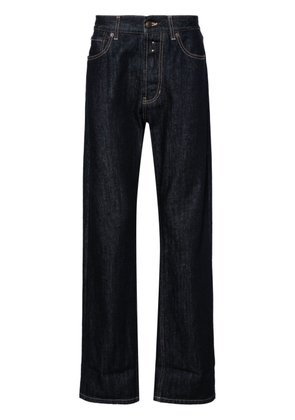 Alexander McQueen straight-leg cotton jeans - Blue