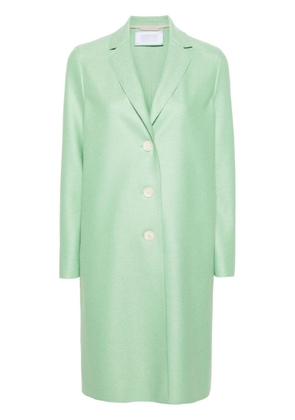 Harris Wharf London single-breasted felted coat - Green