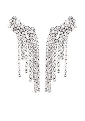 ISABEL MARANT A Wild Shore crystal-embellished earrings - Silver