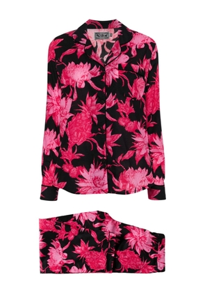 Desmond & Dempsey Night Bloom pyjama set - Pink