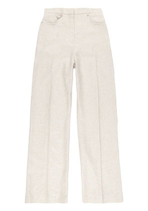 Jacquemus Sauge flared trousers - Neutrals