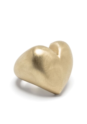 Lauren Rubinski 14kt yellow gold heart ring