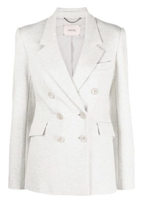 Dorothee Schumacher notched-lapels double-breasted blazer - Grey