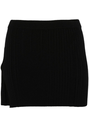 MISBHV knitted mini skirt - Black