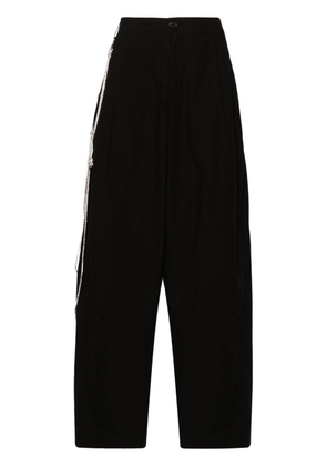 DARKPARK Phebe wide-leg trousers - Black