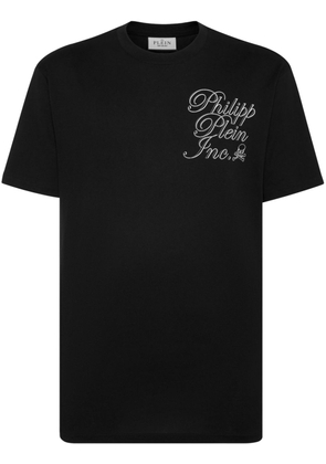 Philipp Plein logo-print cotton T-shirt - Black