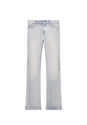 Courrèges 70's bootcut cotton jeans - Blue