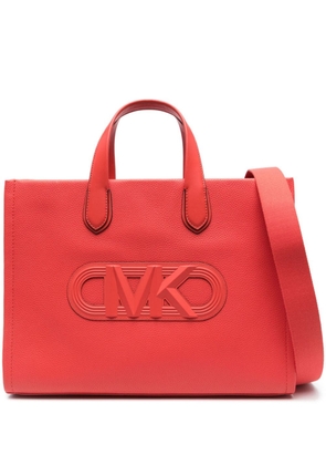 Michael Michael Kors Gigi leather tote bag - Red