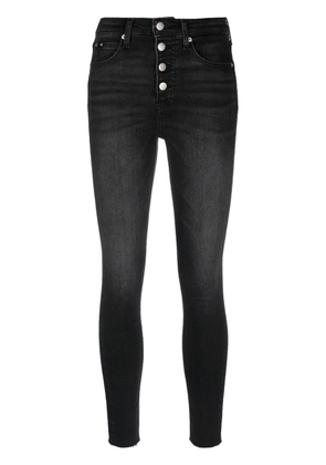 Calvin Klein Jeans high-waisted skinny jeans - Black