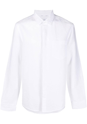 Calvin Klein long-sleeve pocket shirt - White